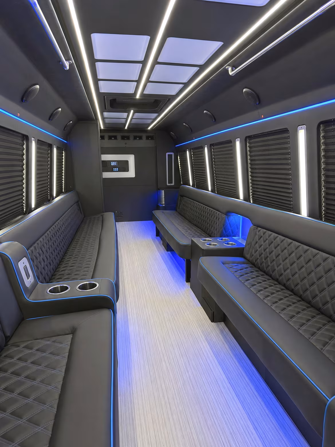 28 Passenger Party Bus Inside