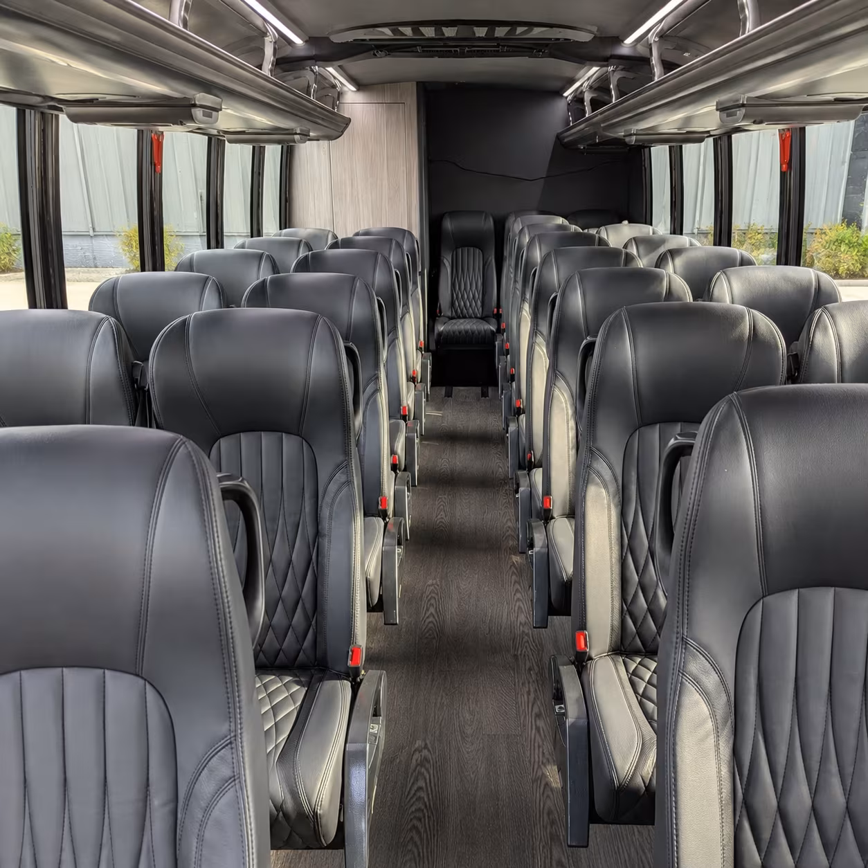 Nashville Airport Shuttle & Transportation onboard seating