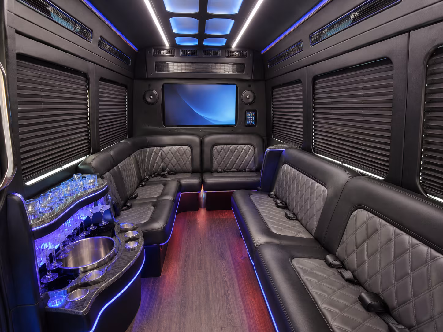 Nashville Corporate Transportation party bus exterior