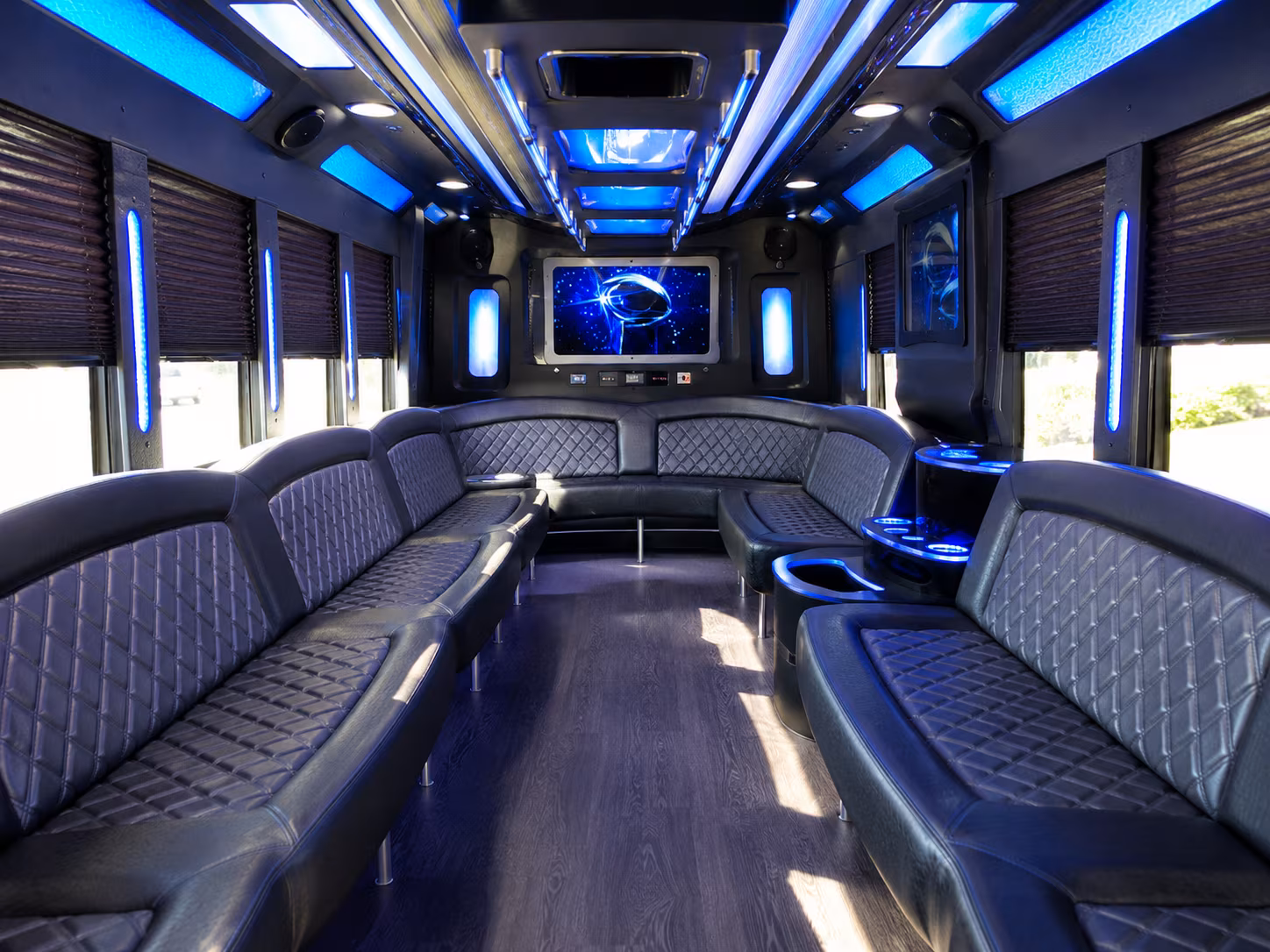 Nashville Private Event Transportation onboard seating