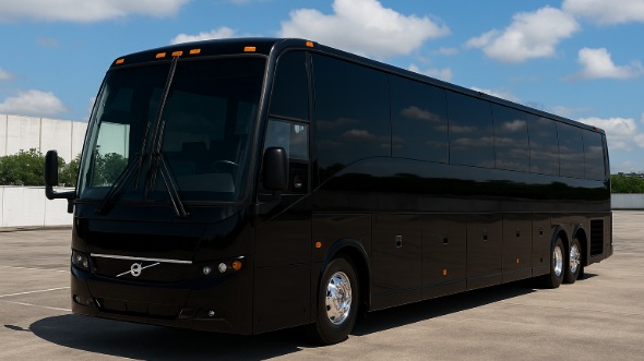 Exterior of Charter Bus Company Nashville's 40 Passenger Charter Bus in Nashville
