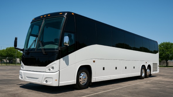 Exterior of Charter Bus Company Franklin's 40 Passenger Party Bus in Franklin