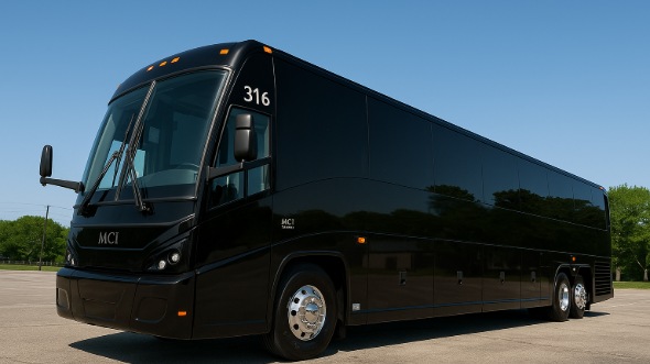 Exterior of Charter Bus Company Spring Hill's 40 Passenger Party Bus in Spring Hill