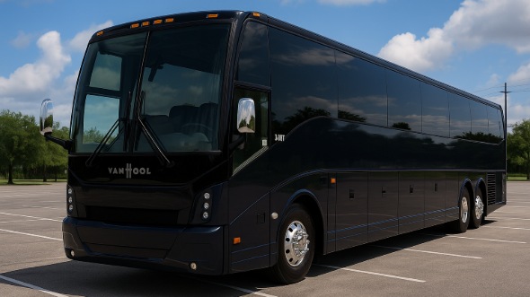 Exterior of Charter Bus Company Nashville's 46 Passenger Charter Bus in Nashville