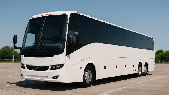 Exterior of Charter Bus Company Gallatin's 50 Passenger Party Bus in Gallatin